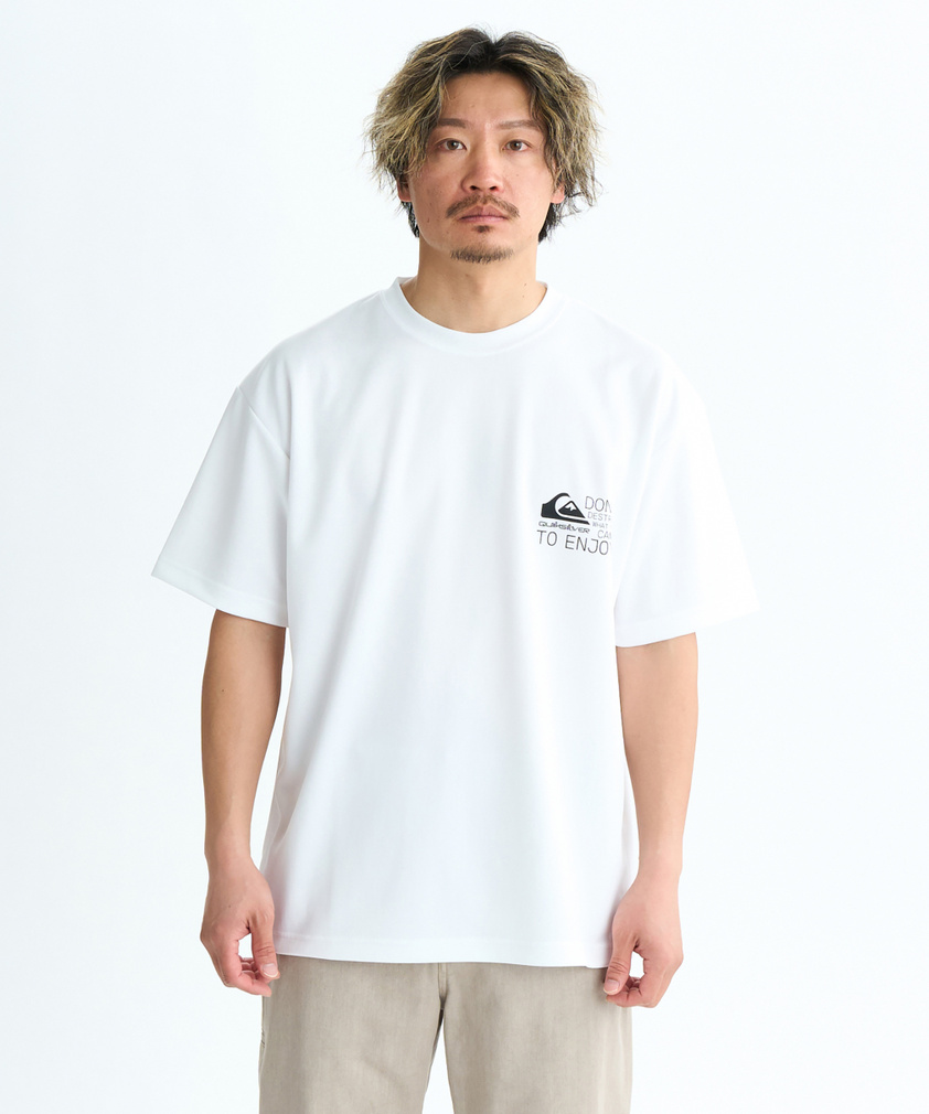 QUIKSILVER Tシャツ クイックシルバー メンズ サーフ 半袖Tシャツ DISTORTED BOX ST