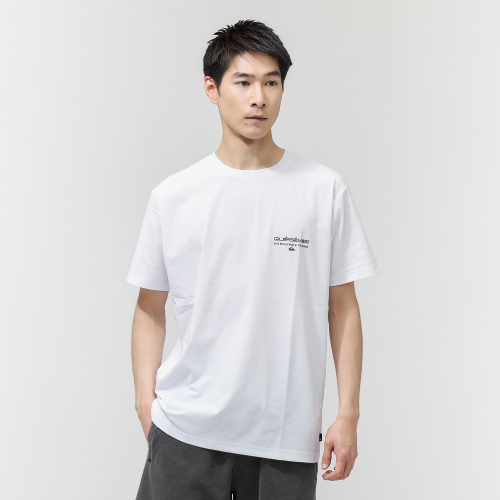 アルルのびろびろ♪☆両面one day white☆ロゴ入り♪パイピングク 2026春夏 【アルペン限定】 クイックシルバー メンズ アウトドア