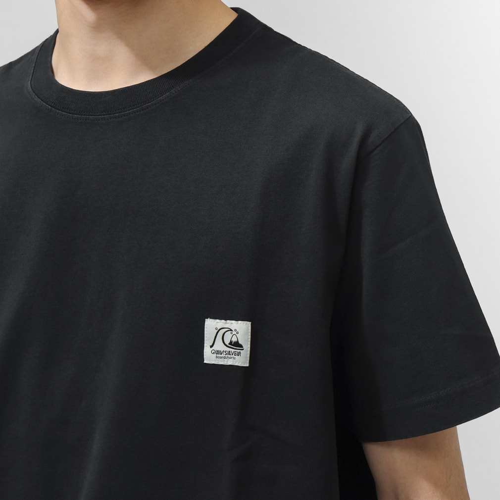 【未使用】QUICKSETT ORIGIN ブラック 2026春夏 クイックシルバー メンズ アウトドアカジュアル 半袖Tシャツ