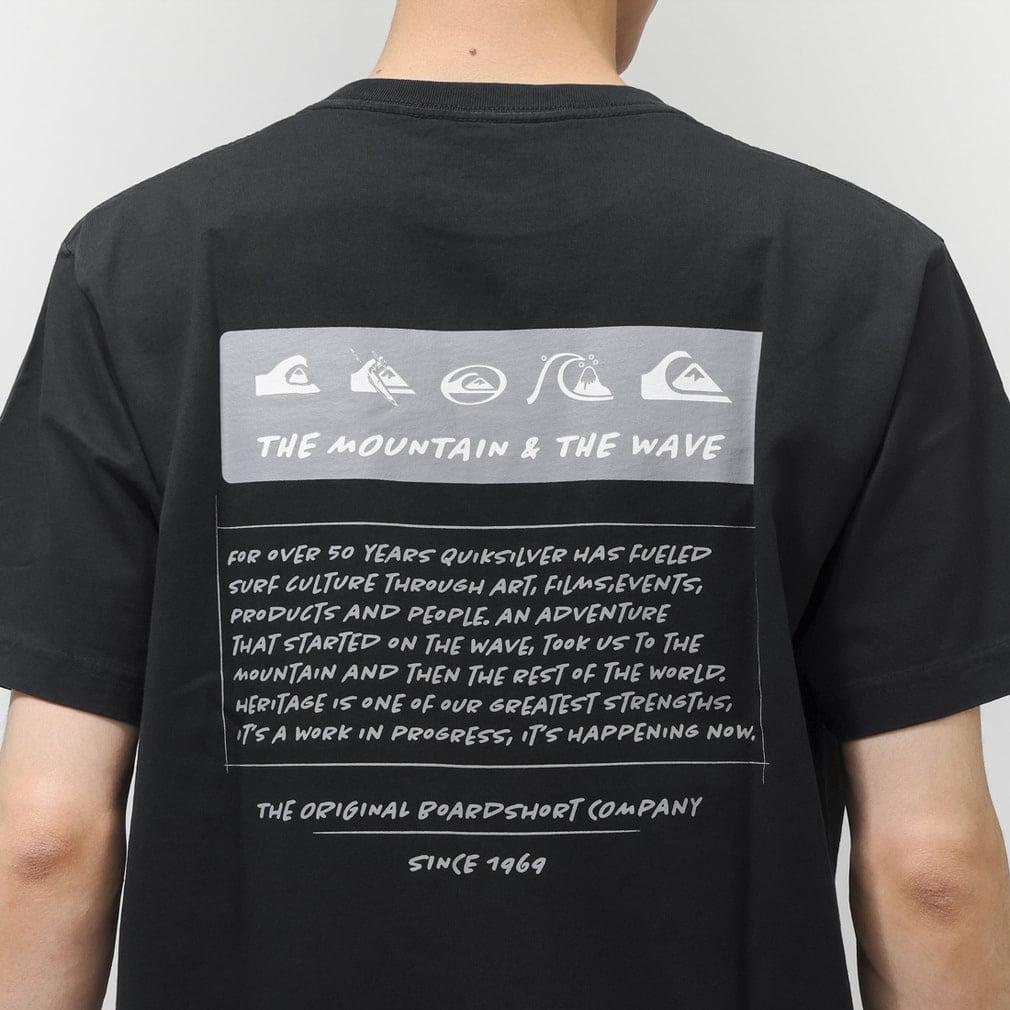 2026春夏 クイックシルバー メンズ アウトドアカジュアル 半袖Tシャツ