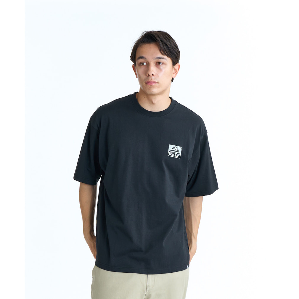 2026春夏 リーフ メンズ アウトドアカジュアル 半袖Tシャツ BOX LOGO