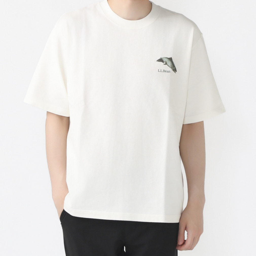 エルエルビーン メンズ アウトドア 半袖Tシャツ Beans 1980 SS Catalog 
