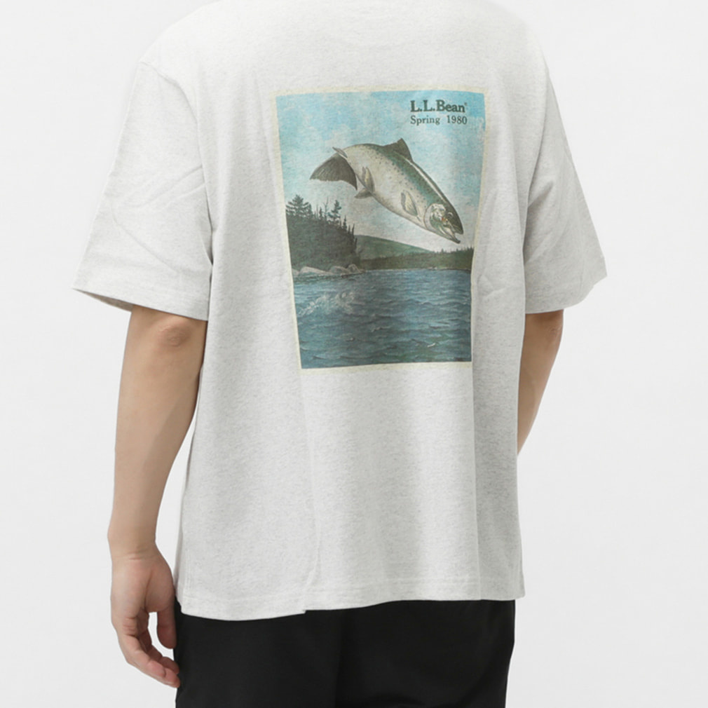 エルエルビーン メンズ アウトドア 半袖Tシャツ Beans 1980 SS Catalog