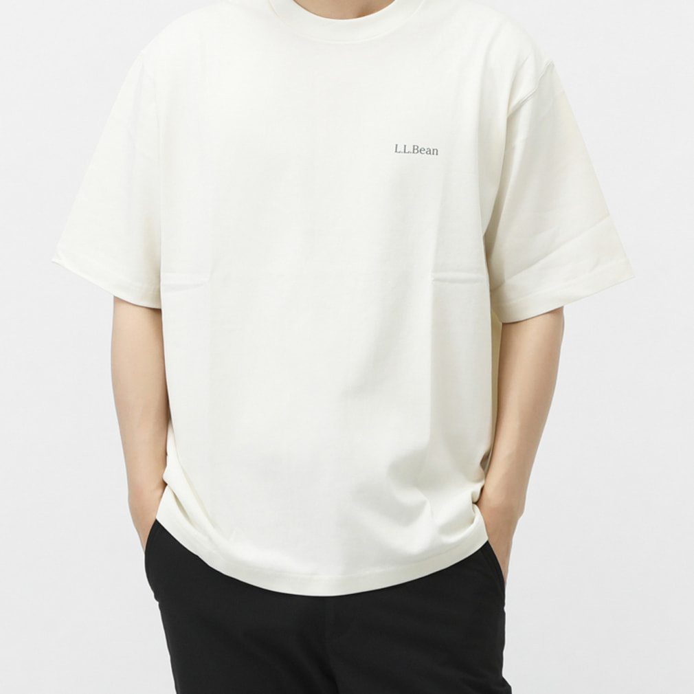 エルエルビーン メンズ アウトドア 半袖Tシャツ Bean's Back Katahdin
