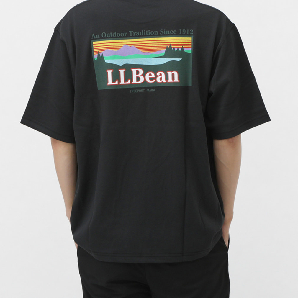 エルエルビーン メンズ アウトドア 半袖Tシャツ Bean's Back Katahdin