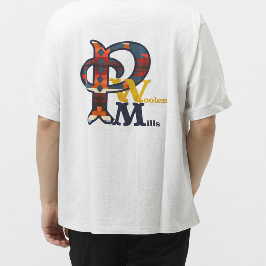 ペンドルトン メンズ アウトドア 半袖Tシャツ Logo Print Tee 5275