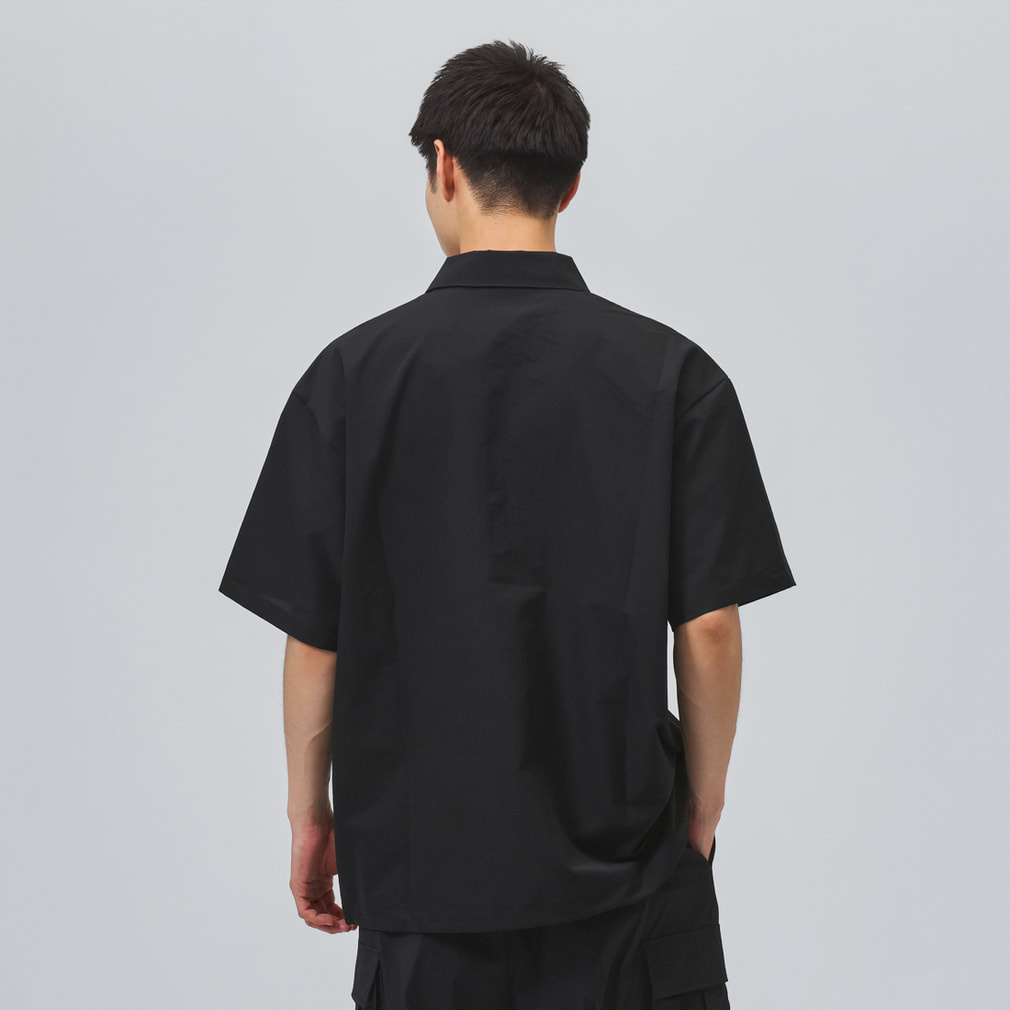 ナンガ メンズ アウトドアカジュアル 半袖シャツ DotAir COMFY POLO