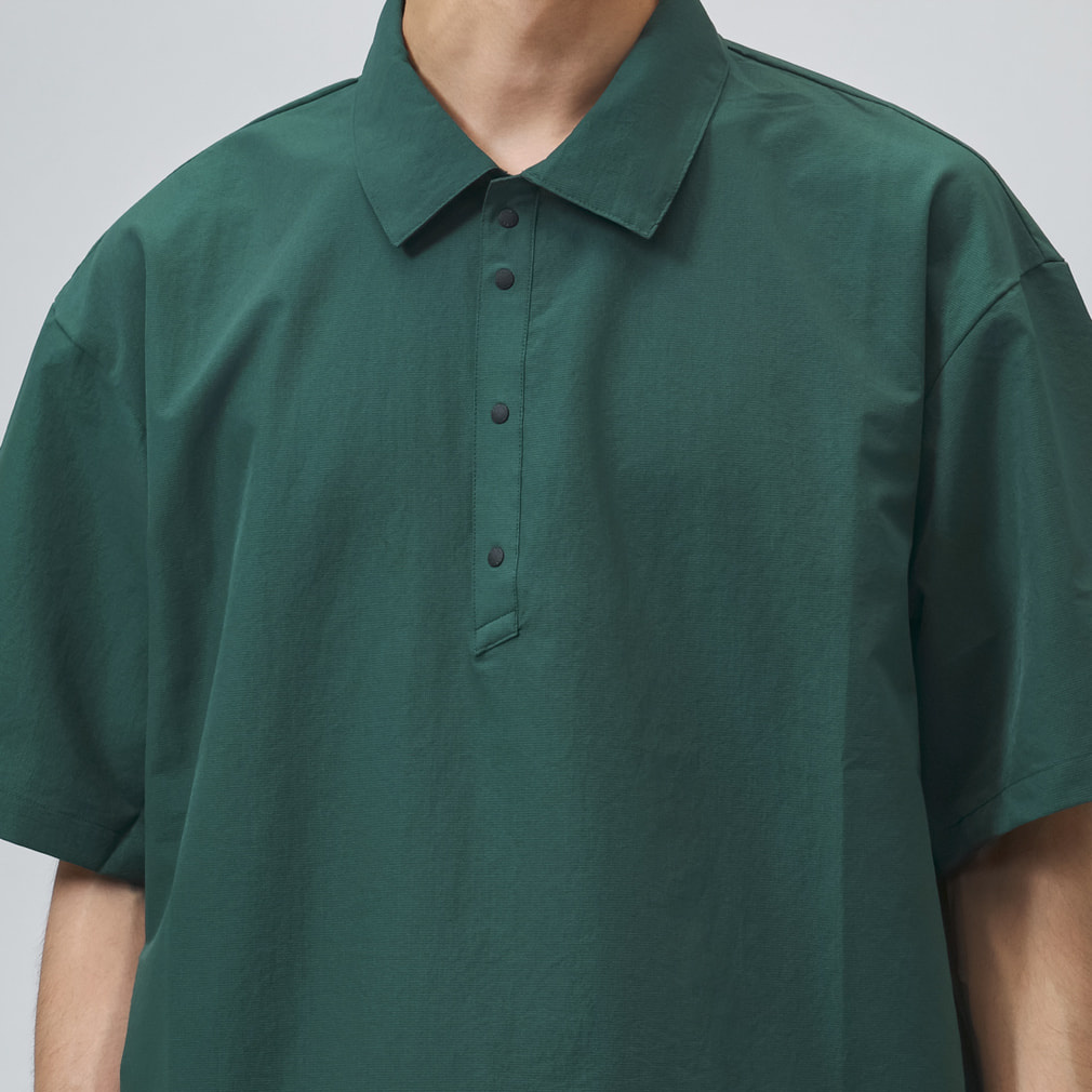 ナンガ メンズ アウトドアカジュアル 半袖シャツ DotAir COMFY POLO