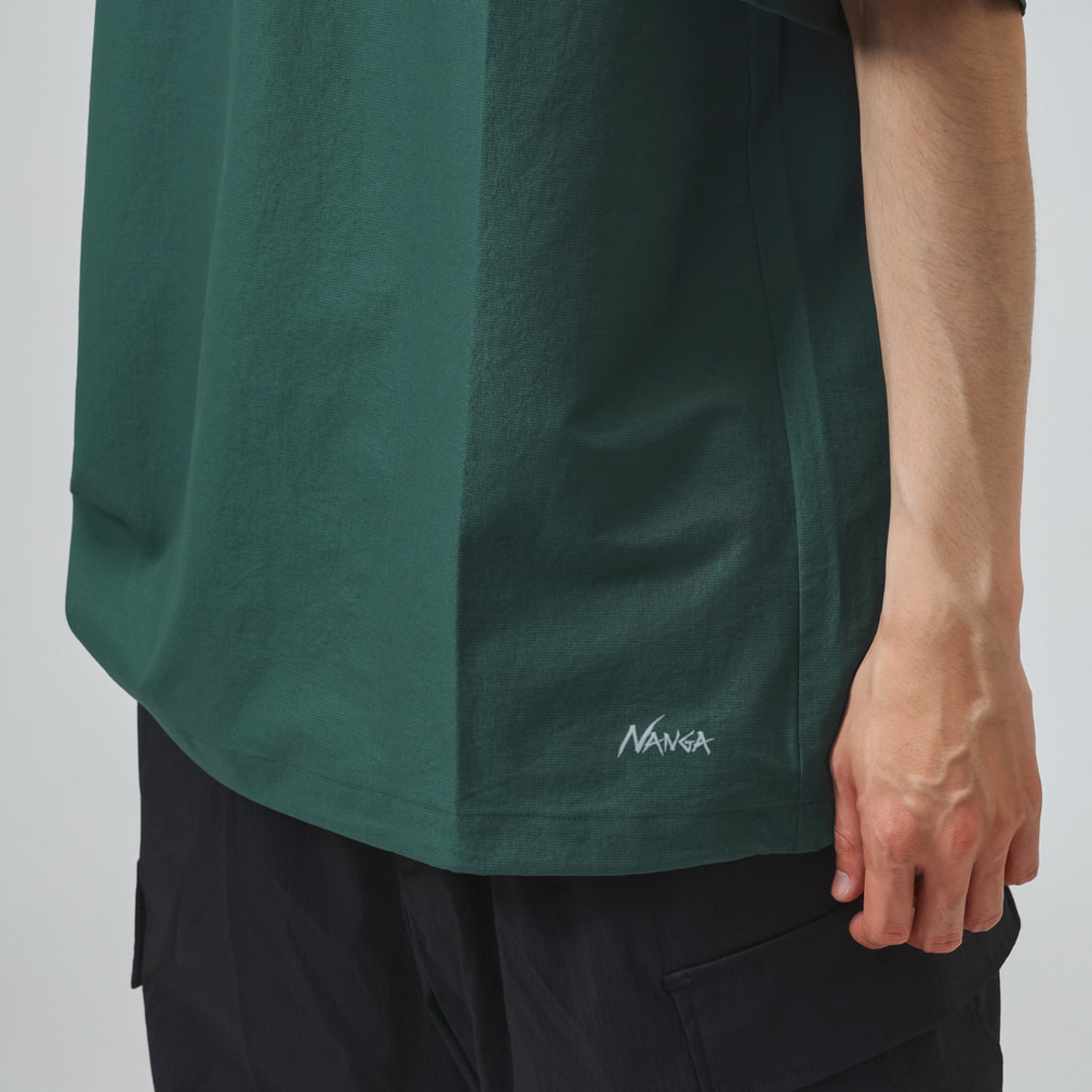 ナンガ メンズ アウトドアカジュアル 半袖シャツ DotAir COMFY POLO