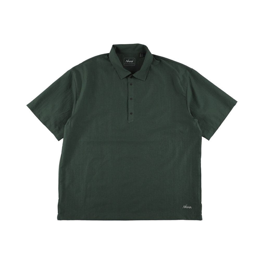 ナンガ メンズ アウトドアカジュアル 半袖シャツ DotAir COMFY POLO