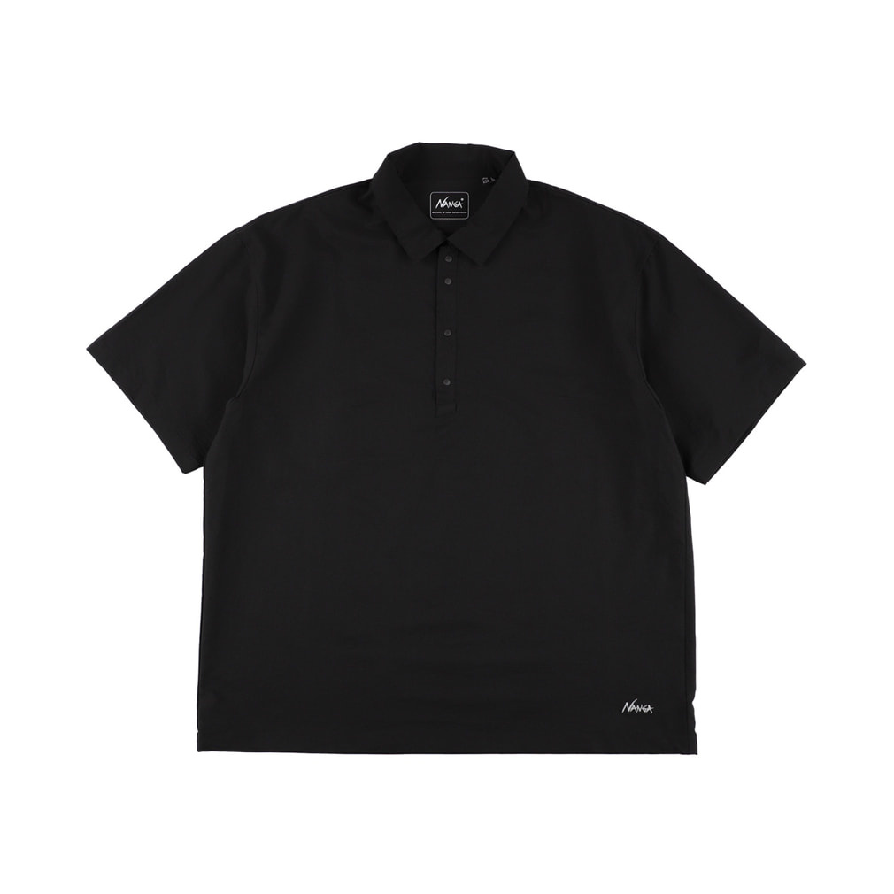 トップス NANGA DotAir COMFY POLO SHIRT ナンガ メンズ アウトドアカジュアル 半袖シャツ DotAir COMFY POLO