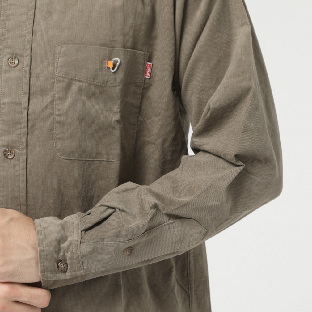 graph paper 19AW コーデュロイ オーバーサイズ シャツ ジャケ Graphpaper] Viscose Regular Collar Big Sleeve Shirt – MaW