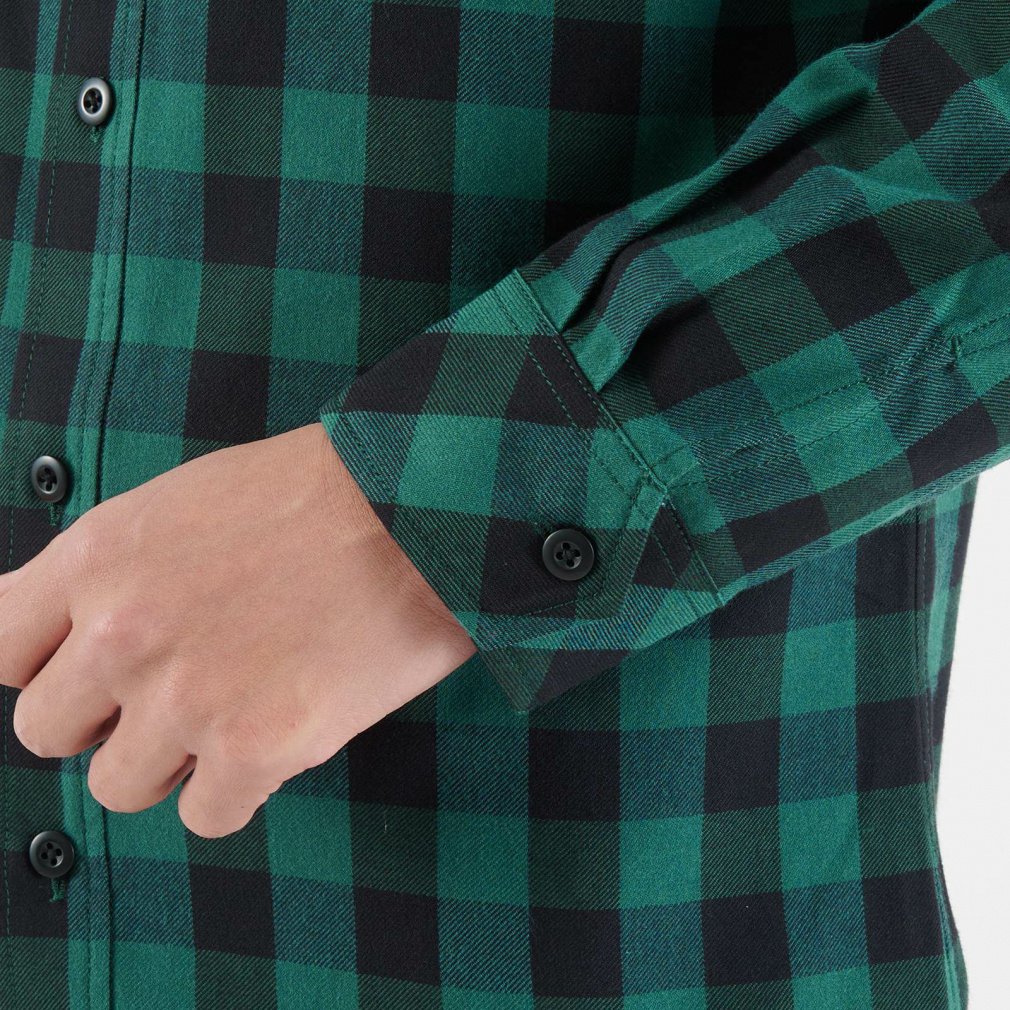 ミレー メンズ トレッキング 長袖シャツ THERMO CHECK SHIRT LS M