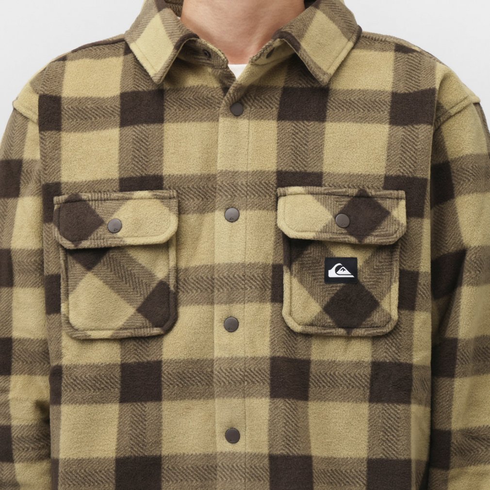 2025秋冬 クイックシルバー メンズ サーフ 長袖シャツ BERING STRAIT