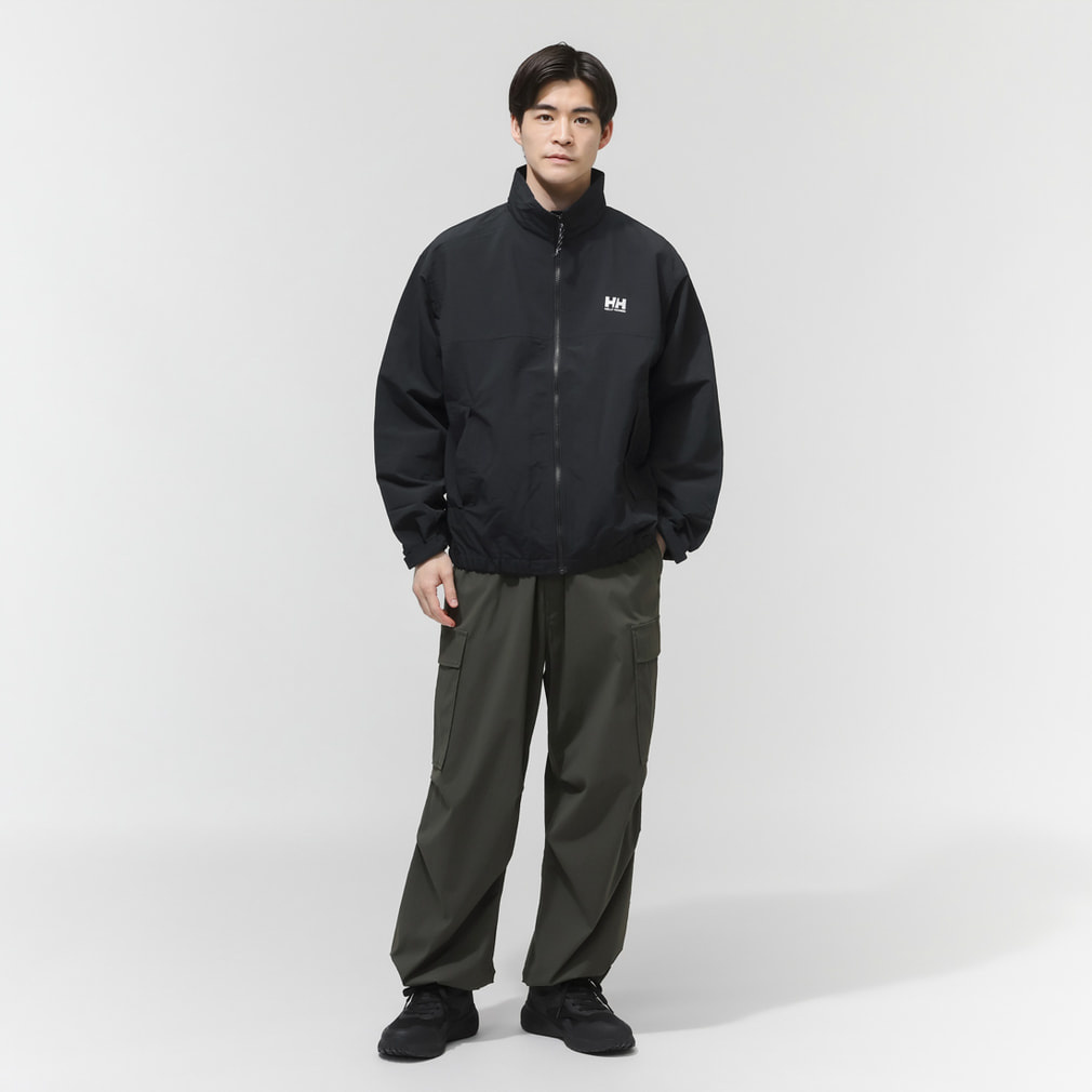 【新品】ヘリーハンセンVallejaket（HO12276 ）Mサイズ　黒 ヘリーハンセン アウトドアカジュアル ジャケット Valle Jacket