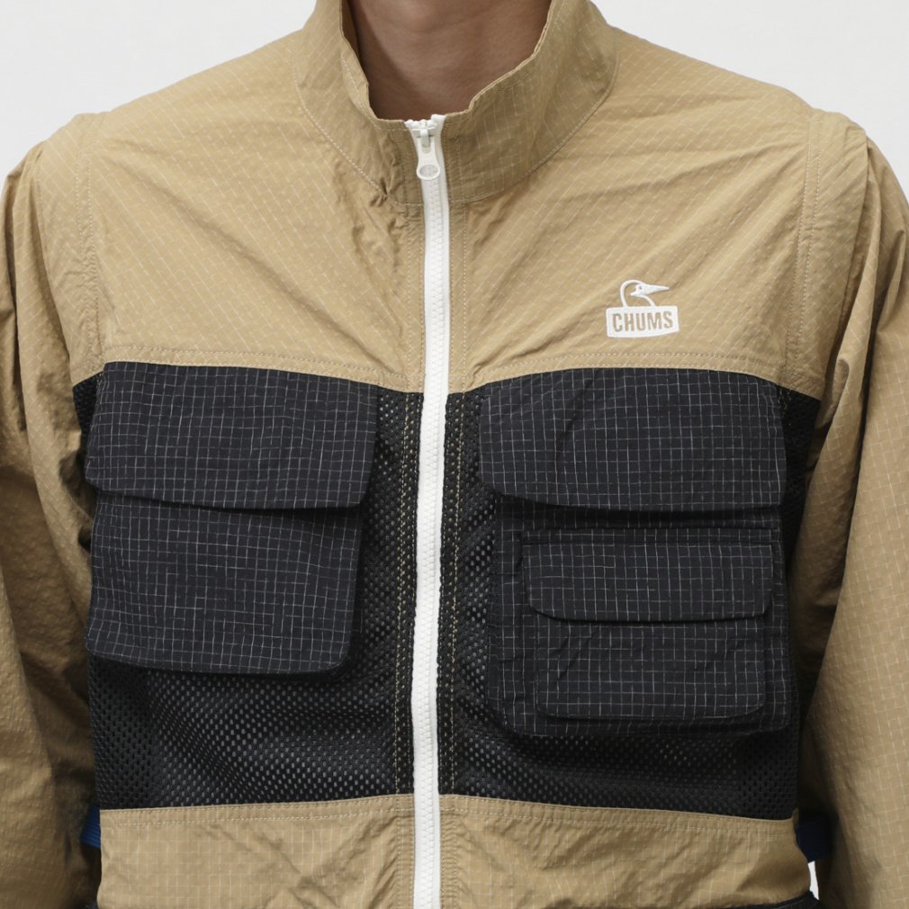 2025春夏 チャムス メンズ アウトドア ジャケット ベスト Anti-Bug