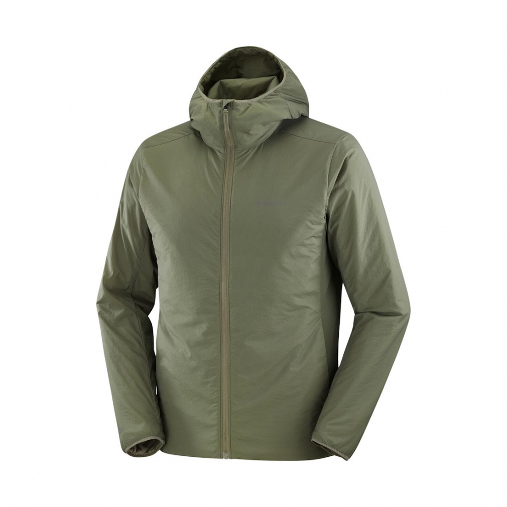 2025秋冬 サロモン メンズ トレッキング ソフトシェルジャケット