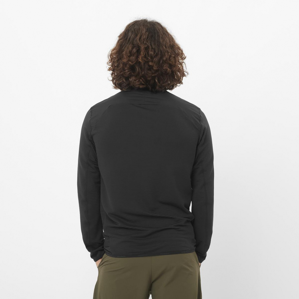 2025秋冬 サロモン メンズ トレッキング ソフトシェルジャケット