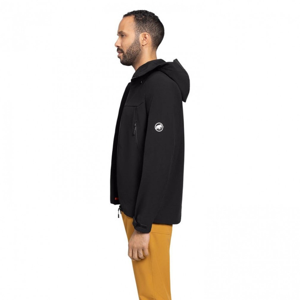 ウィンターフィールド ソフトシェルフード ジャケット アジアン