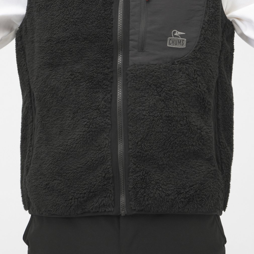 2025秋冬 チャムス メンズ アウトドアカジュアル ベスト Bonding