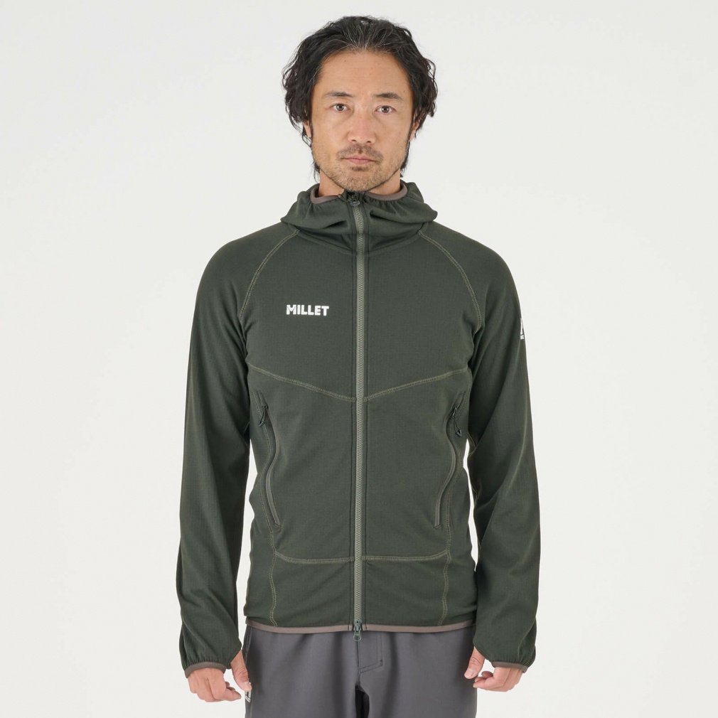 e*d様 ミレー　スキーウェア　ジャケット ミレー メンズ トレッキング 中綿ジャケット DRY GRID HOODIE M