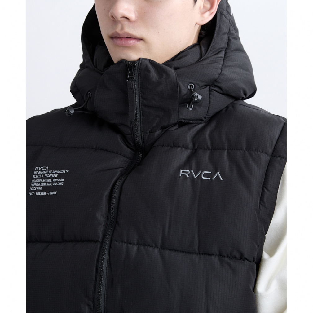 2025秋冬 ルーカ メンズ アウトドアカジュアル ベスト RVCA PUFFER