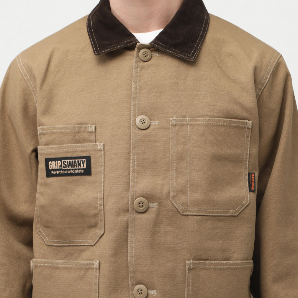 グリップスワニー メンズ アウトドア フリースジャケット FP FIELD