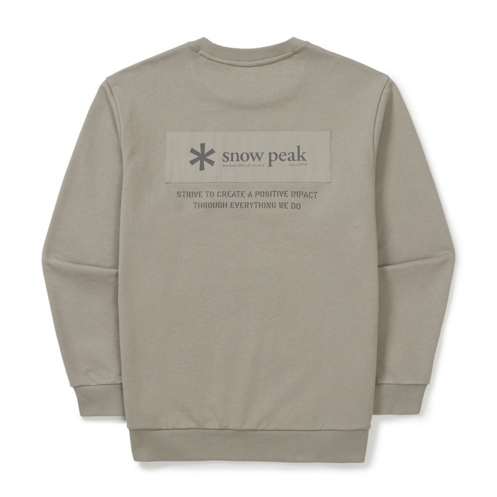 2025秋冬 スノーピーク メンズ アウトドアカジュアル スウェット