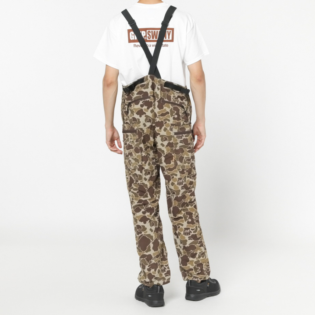 グリップスワニー メンズ アウトドア ロングパンツ オーバーオール GS