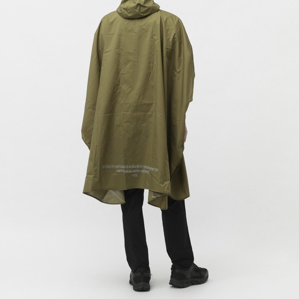 キウ アウトドア レインウェア KiU RAIN PONCHO - 2nd K405-906