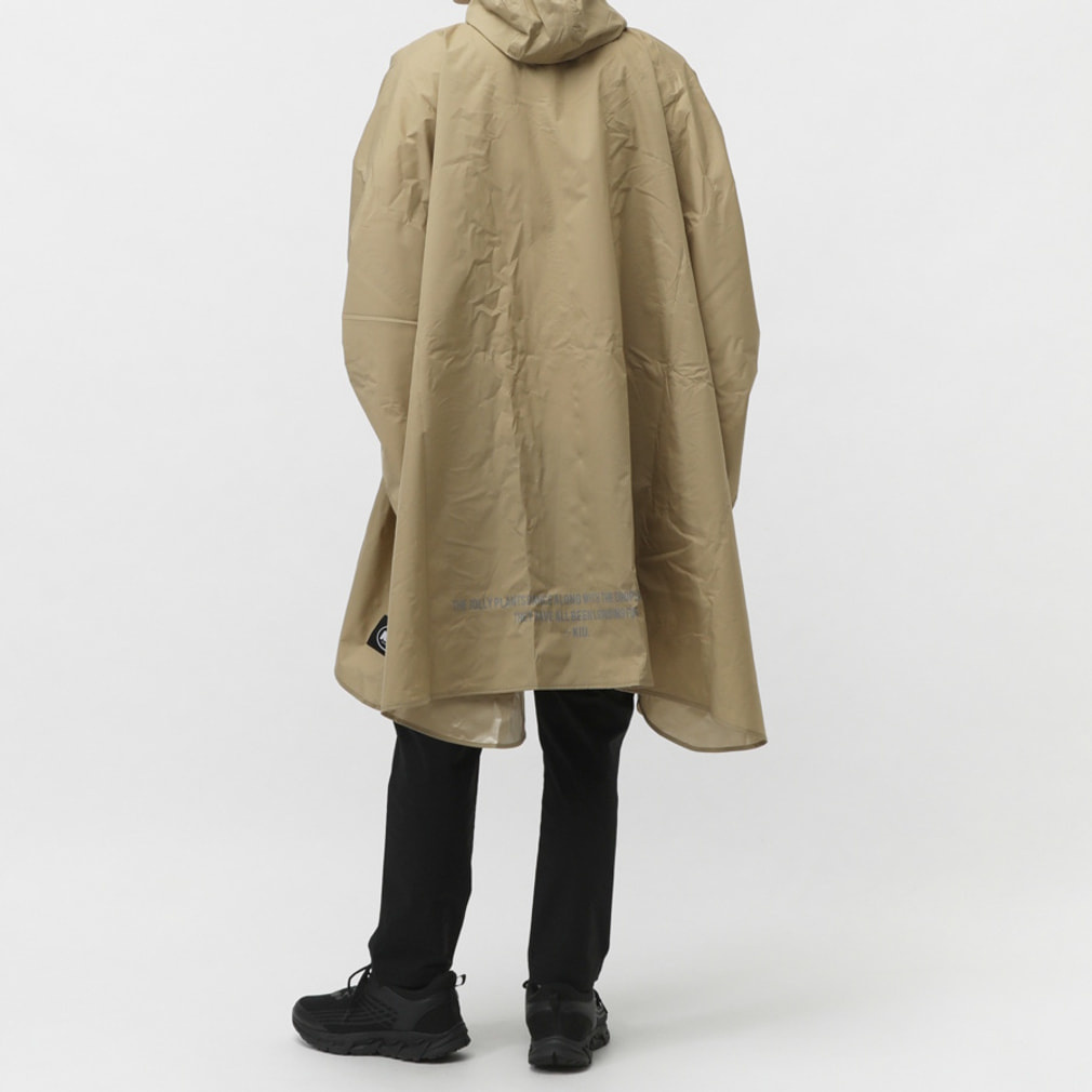 キウ アウトドア レインウェア KiU RAIN PONCHO 2nd K405-911