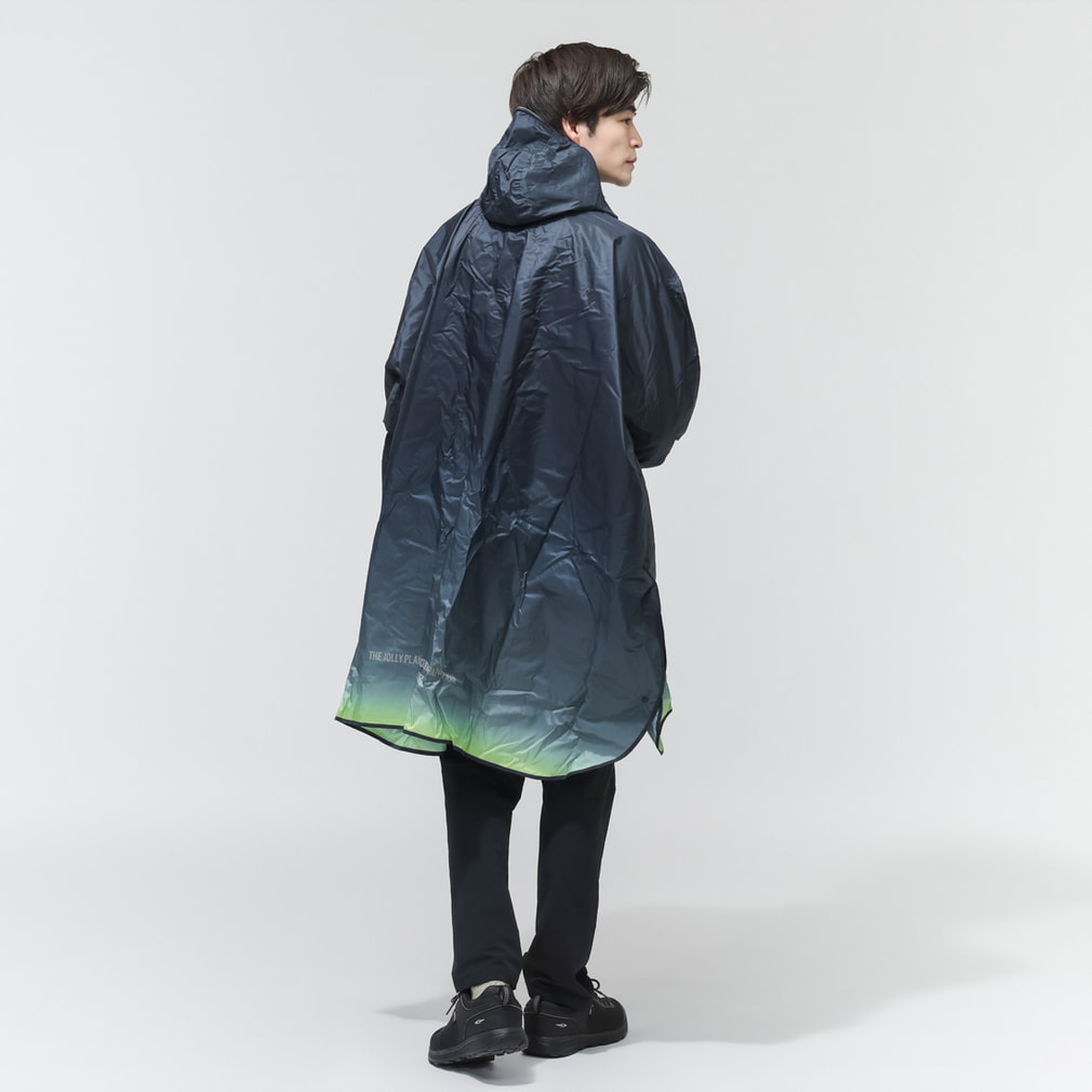 キウ アウトドアカジュアル レインウェア STANDARD RAIN PONCHO 2ND