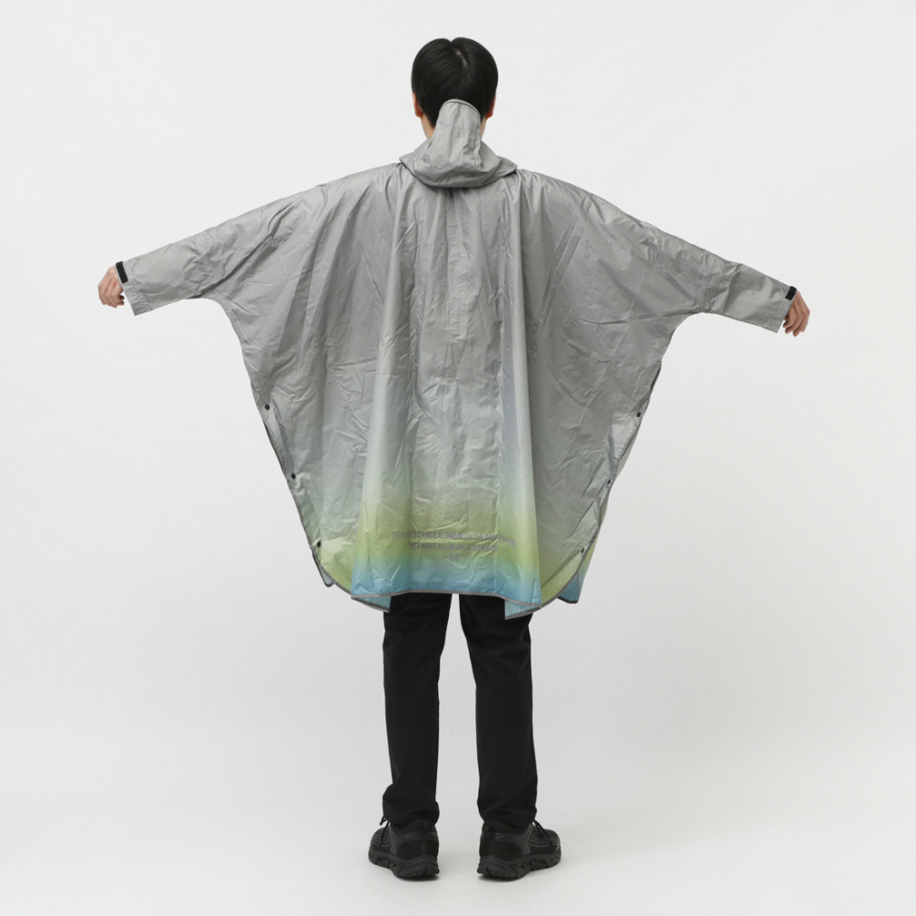 キウ アウトドア レインウェア KiU STANDARD RAIN PONCHO K404-266