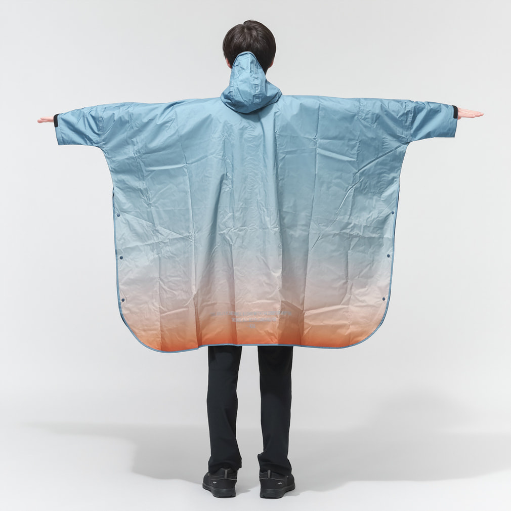 キウ アウトドアカジュアル レインウェア STANDARD RAIN PONCHO 2ND