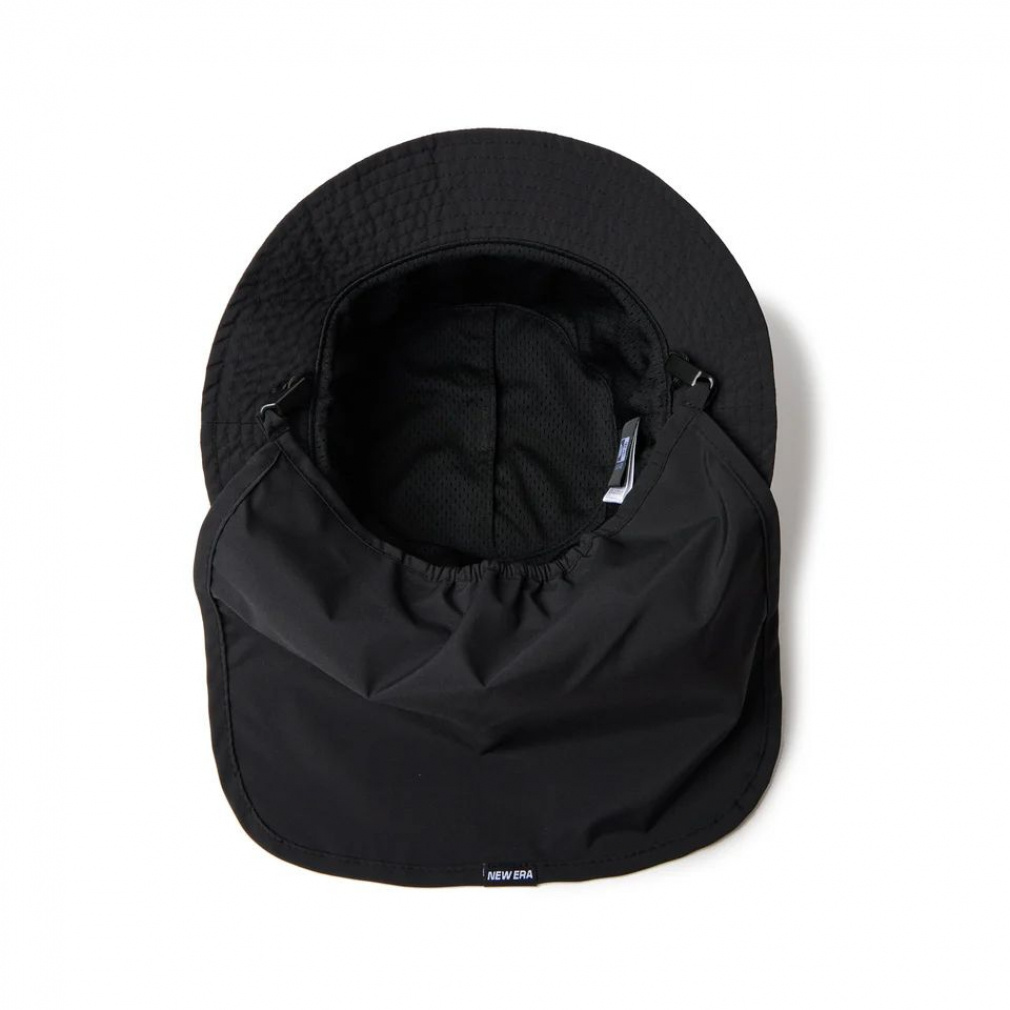 ニューエラ トレッキング 帽子 OD BKT01 PACK SUNSHADE SOLOECO BLK