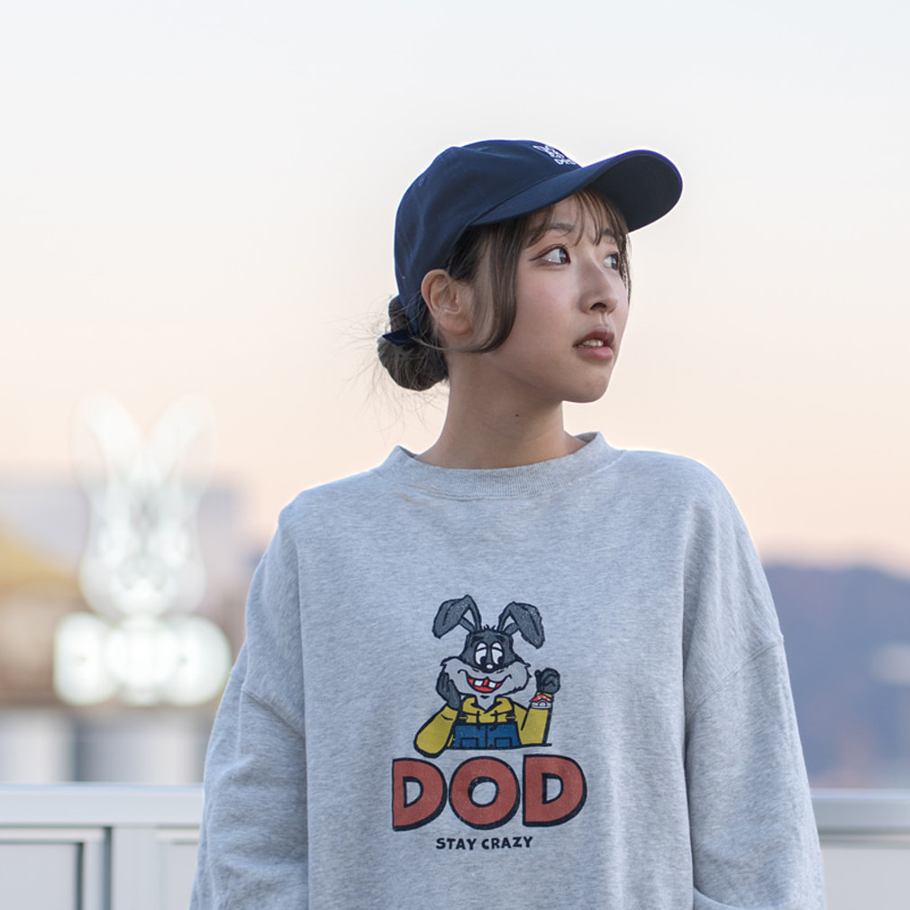 ディーオーディー アウトドアカジュアル キャップ ウサロゴキャップ