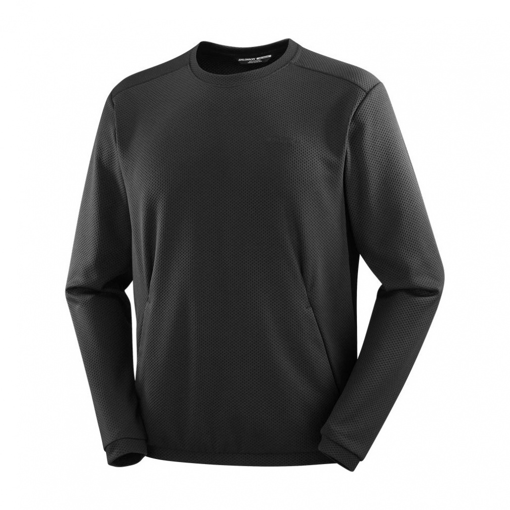 2025秋冬 サロモン メンズ アウトドアカジュアル スウェットトレーナー