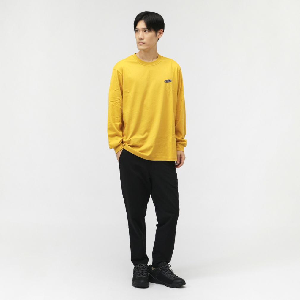 キーン アウトドアカジュアル 長袖Tシャツ OC/RP BACK PRINT LS TEE