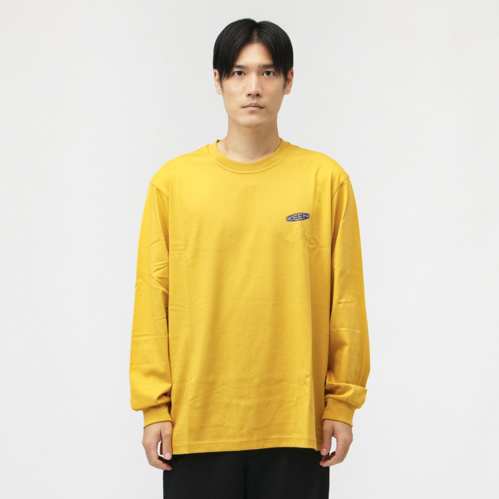 キーン アウトドアカジュアル 長袖Tシャツ OC/RP BACK PRINT LS TEE
