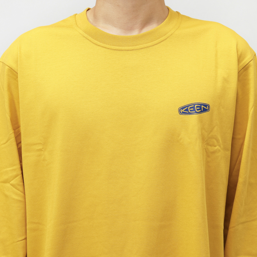 キーン アウトドアカジュアル 長袖Tシャツ OC/RP BACK PRINT LS TEE