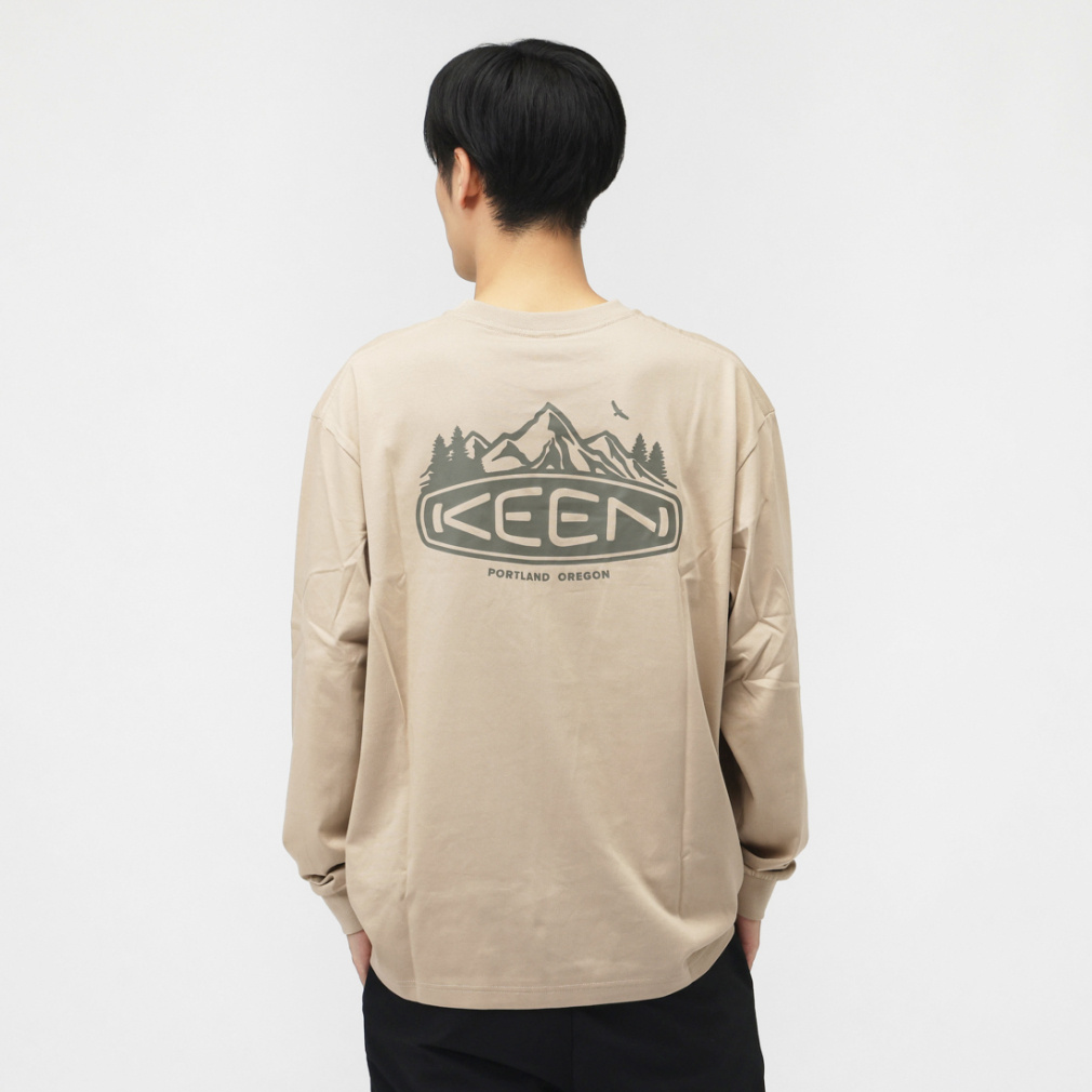キーン アウトドアカジュアル 長袖Tシャツ OC/RP POCKET BIG LS TEE