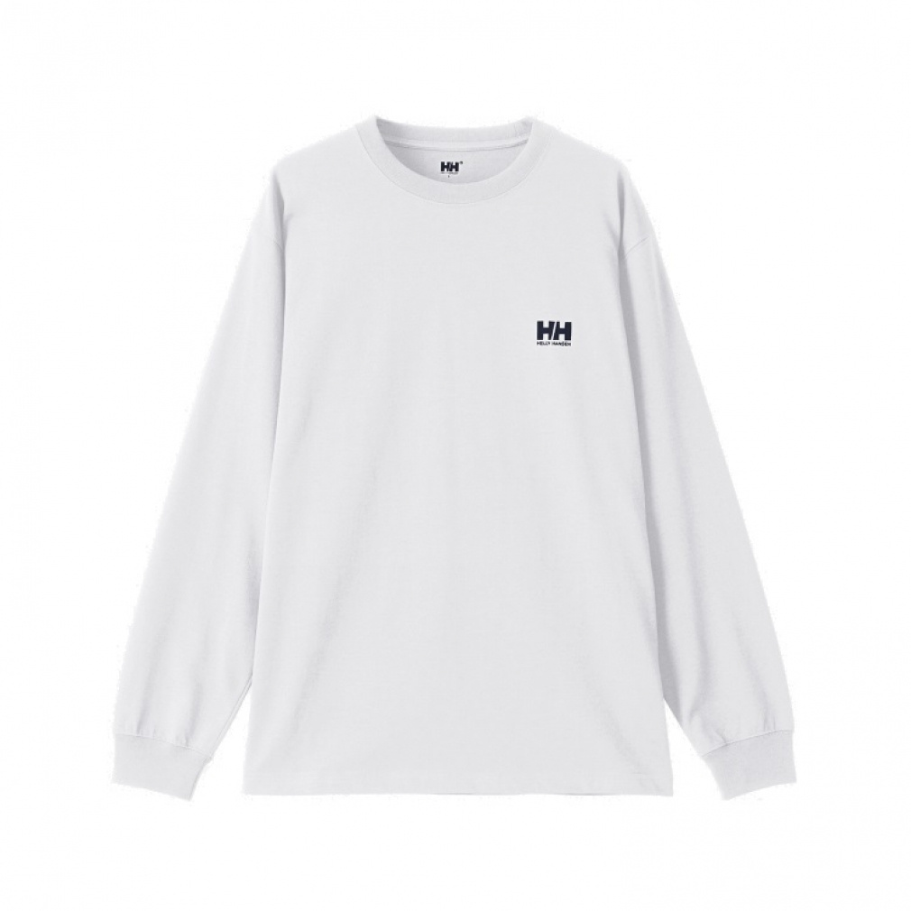 ヘリーハンセン アウトドア 長袖Tシャツ L/S Square Logo Tee ロング
