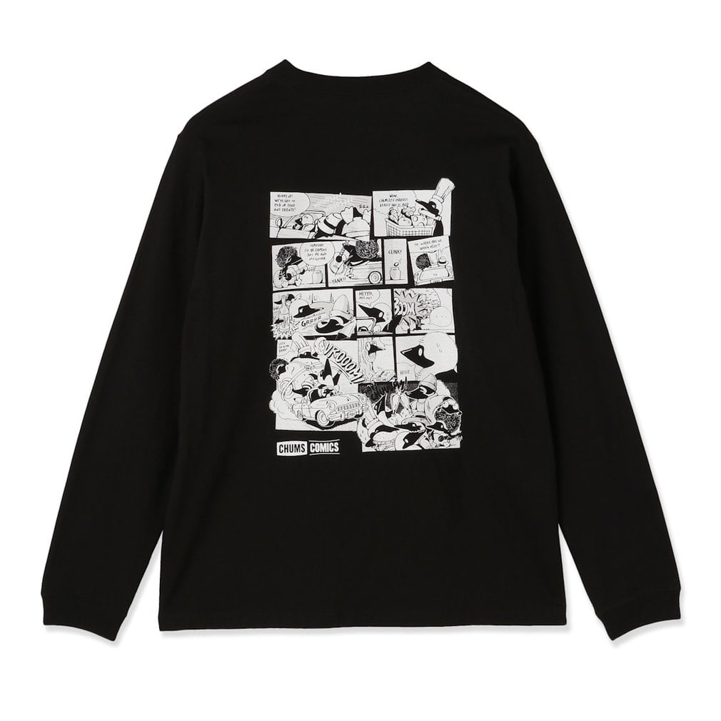 2026秋冬 チャムス メンズ アウトドア 長袖Tシャツ CHUMS Comics