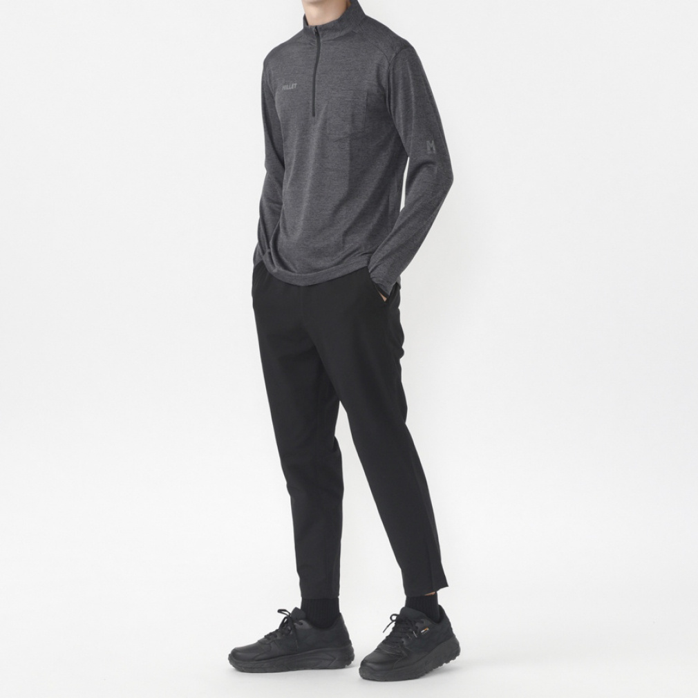 ミレー メンズ アウトドア 長袖Tシャツ EIRA II ZIP LS M MIV01980