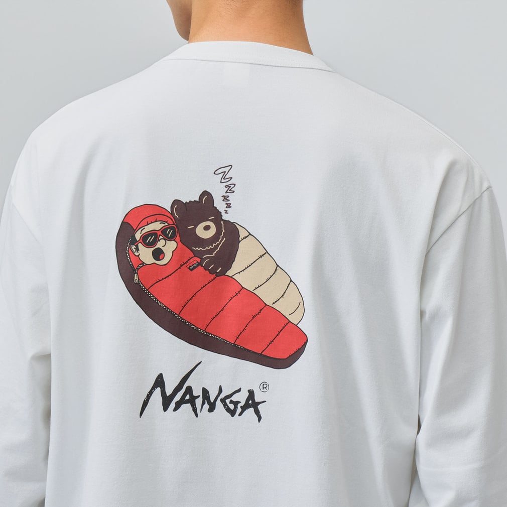 アルペン限定】 ナンガ メンズ アウトドアカジュアル 長袖Tシャツ