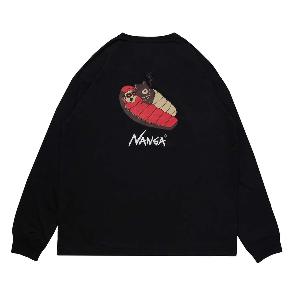アルペン限定】 ナンガ メンズ アウトドアカジュアル 長袖Tシャツ