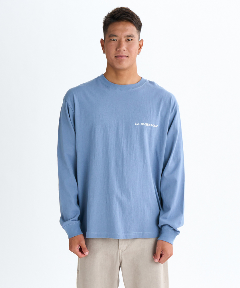 2025秋冬 クイックシルバー メンズ サーフ 長袖Tシャツ DESERT WAVES