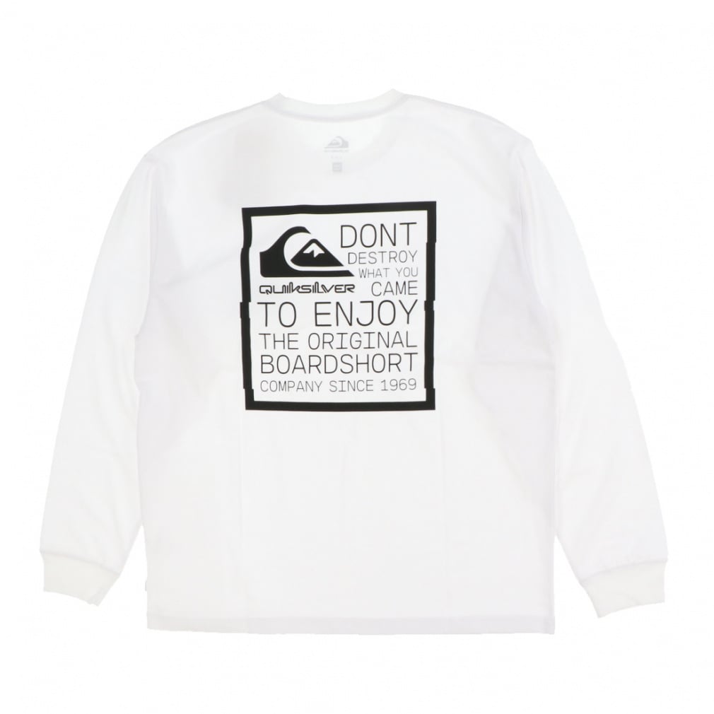 2025秋冬 クイックシルバー メンズ サーフ 長袖Tシャツ TC DISTORTED