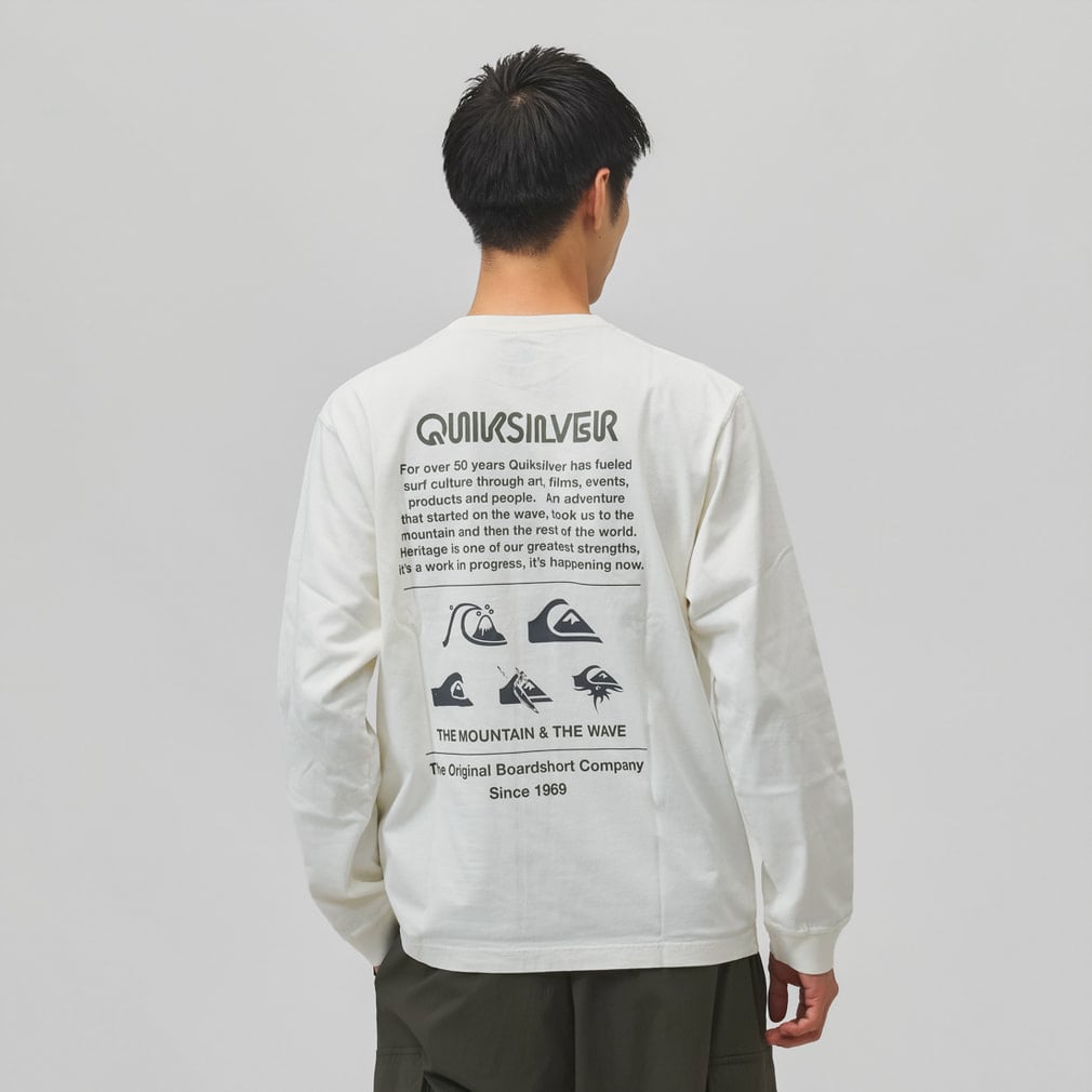 2026秋冬 クイックシルバー メンズ アウトドアカジュアル 長袖Tシャツ 2026秋冬 クイックシルバー メンズ アウトドアカジュアル 長袖Tシャツ