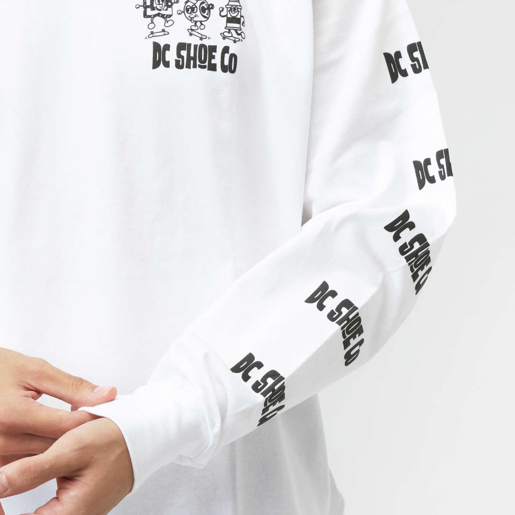 ディーシーシューズ メンズ アウトドアカジュアル 長袖Tシャツ 25
